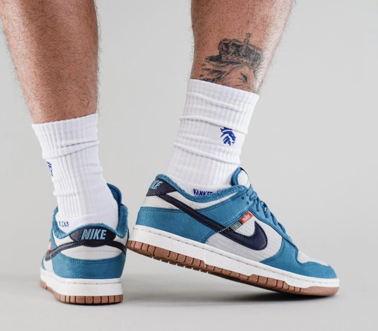 Nike Dunk Low Toasty Rift Blue DD3358-400 Release Date - SBD