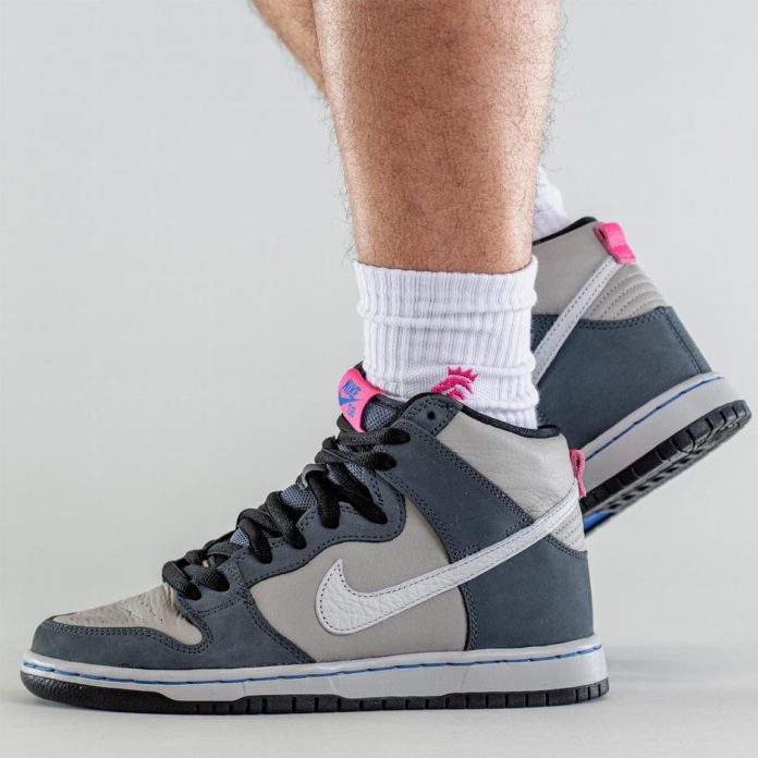 sb dunk high grey