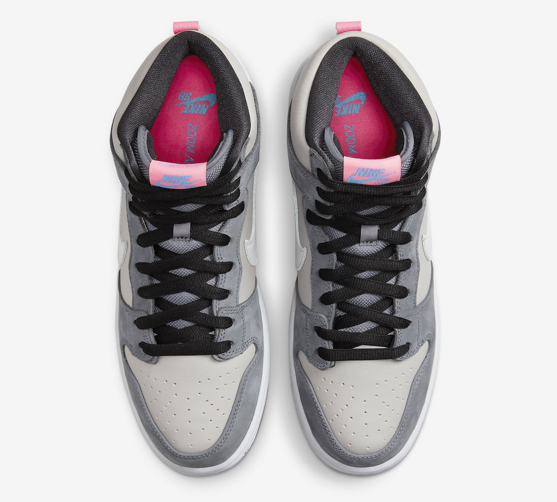 Nike SB Dunk High Medium Grey DJ9800-001 Release Date Price