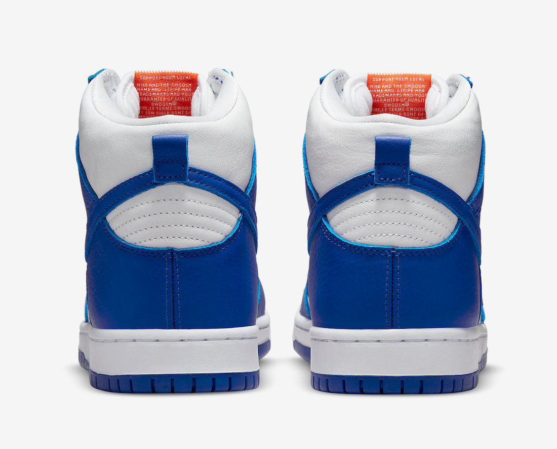 Nike SB Dunk High Pro ISO Kentucky Blue White DH7149-400 Release Date