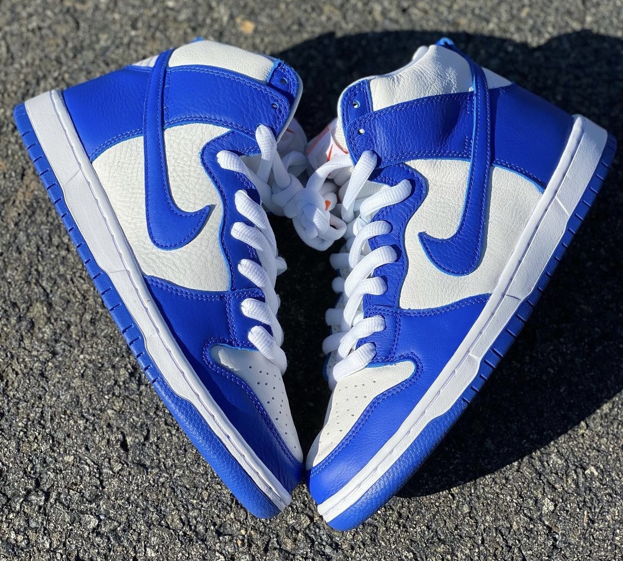 Nike SB Dunk High Pro ISO Kentucky Blue White DH7149-400 Release 