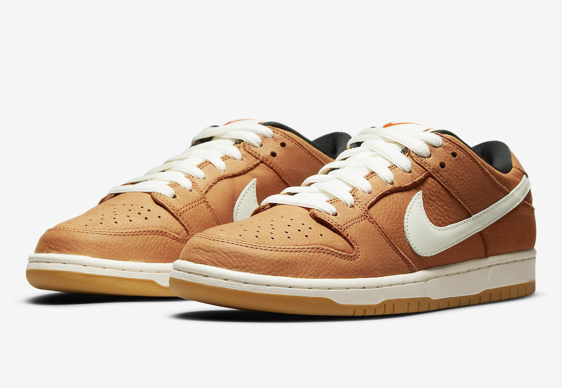 Nike SB Dunk Low Dark Russet Sail DH1319 200 Release Date 4