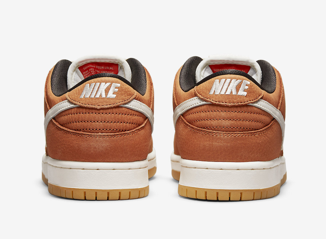Nike SB Dunk Low Dark Russet Sail DH1319-200 Release Date