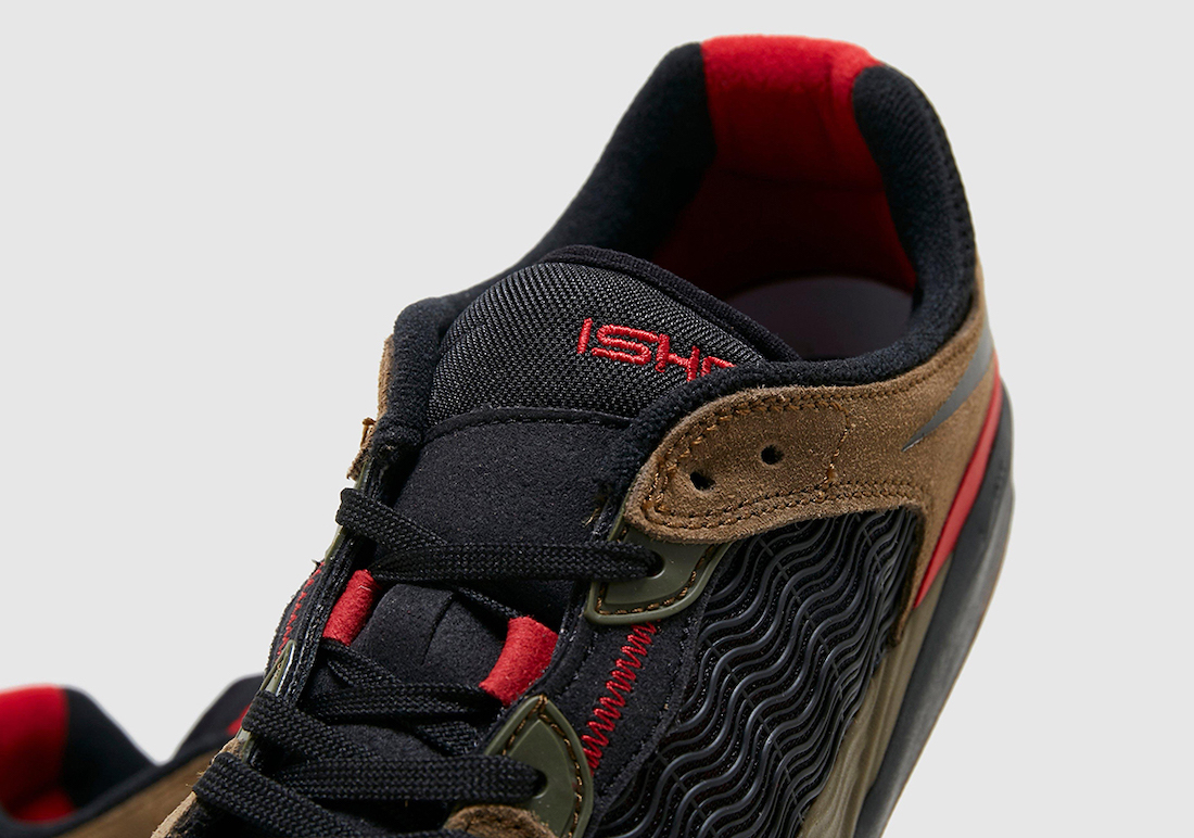 Nike SB Ishod Light Olive Black Varsity Red DC72320-300 Release Date