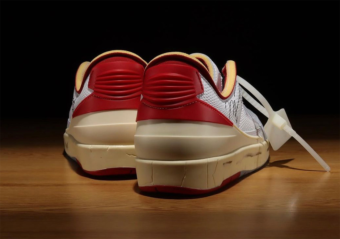 Off-White Nike Air Jordan Women Heels White Varsity Red Release Date