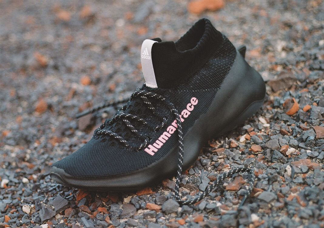 Pharrell x adidas Humanrace Sichona Black Pink GX3032 Release Date