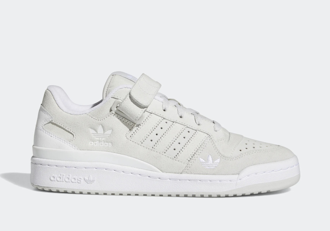 adidas Forum Low Grey Cloud White H01946 Release Date - SBD
