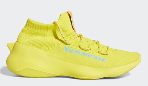 adidas Humanrace Sichona Shock Yellow official release dates 2021