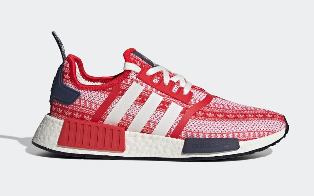 adidas NMD R1 Christmas Sweater GZ4712 Release Date