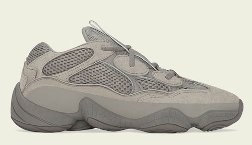 adidas Yeezy 500 Ash Grey GX3607 official release dates 2021