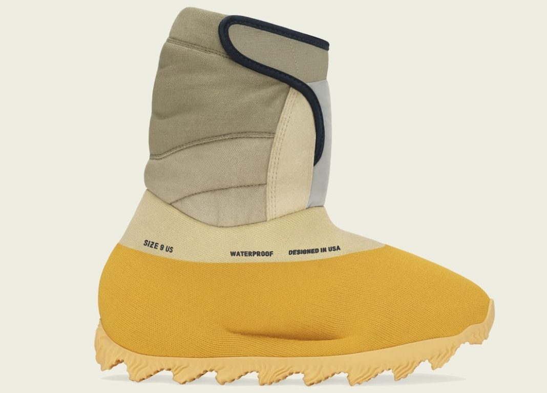 adidas Yeezy Knit Runner Boot Sulfur GY1824 Release Date Price