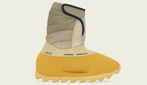 adidas Yeezy Knit Runner Boot Sulfur official release dates 2022