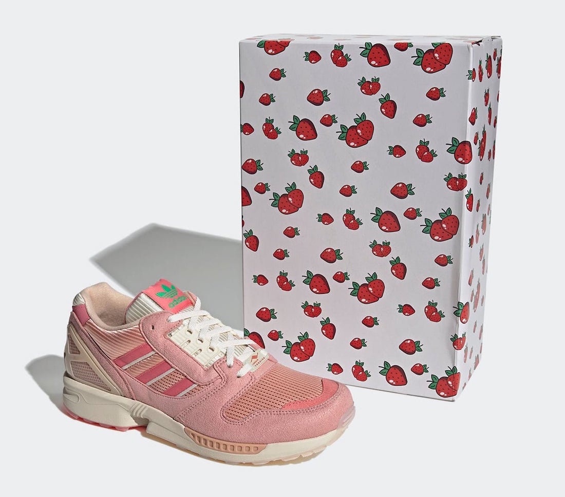 adidas ZX 8000 Strawberry Latte GY4648 Release Date - SBD