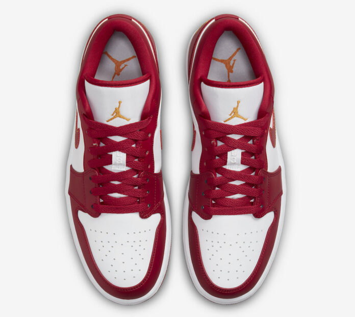 Air Jordan 1 Low Cardinal Red 553558-607 Release Date - SBD
