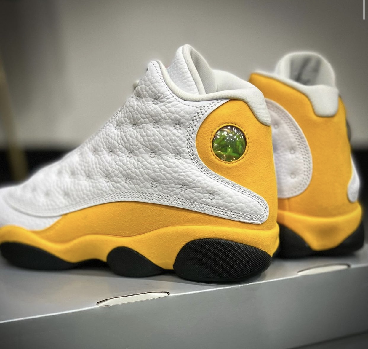 black and yellow jordan 13 release date