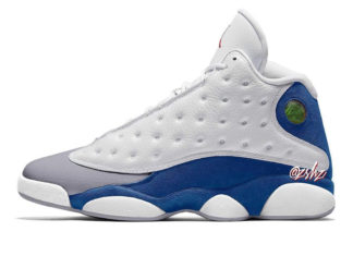 Air Jordan 13 White French Blue Release Date