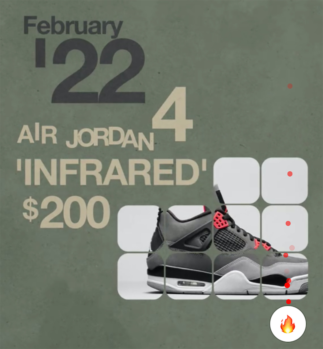 Air Jordan 4 Infrared Release Date