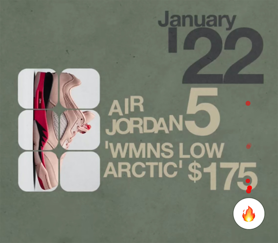Air Jordan 5 Low Arctic Release Date