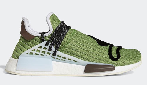 BBC adidas NMD Hu Running Dog Green official release dates 2022
