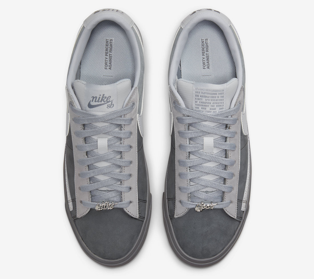 FPAR Nike SB Blazer Low Cool Grey DN3754-001 Release Date