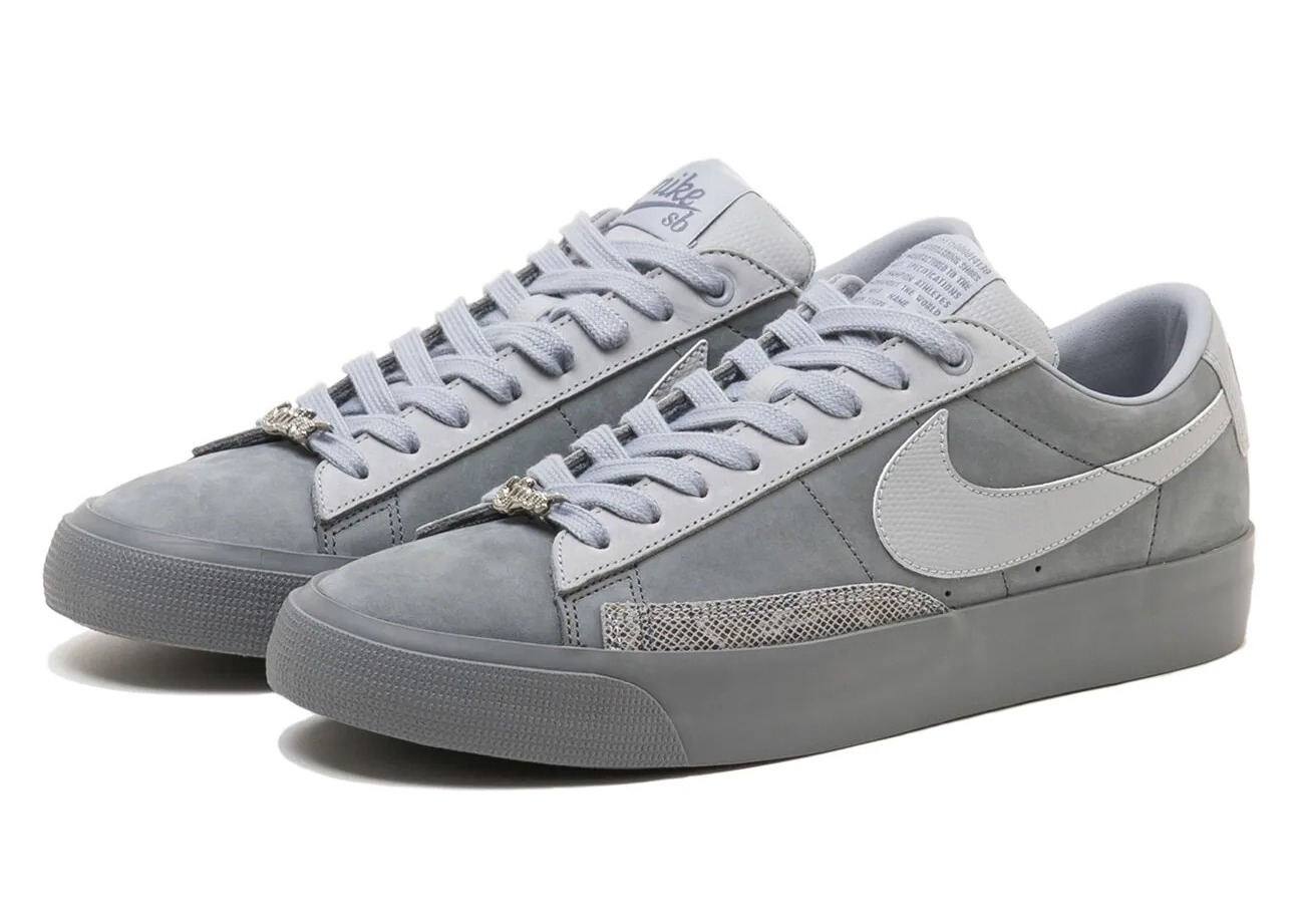 FPAR Nike SB Blazer Low Grey DN3754-001 Release Date