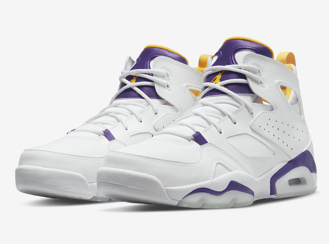 The new hot sale laker jordans