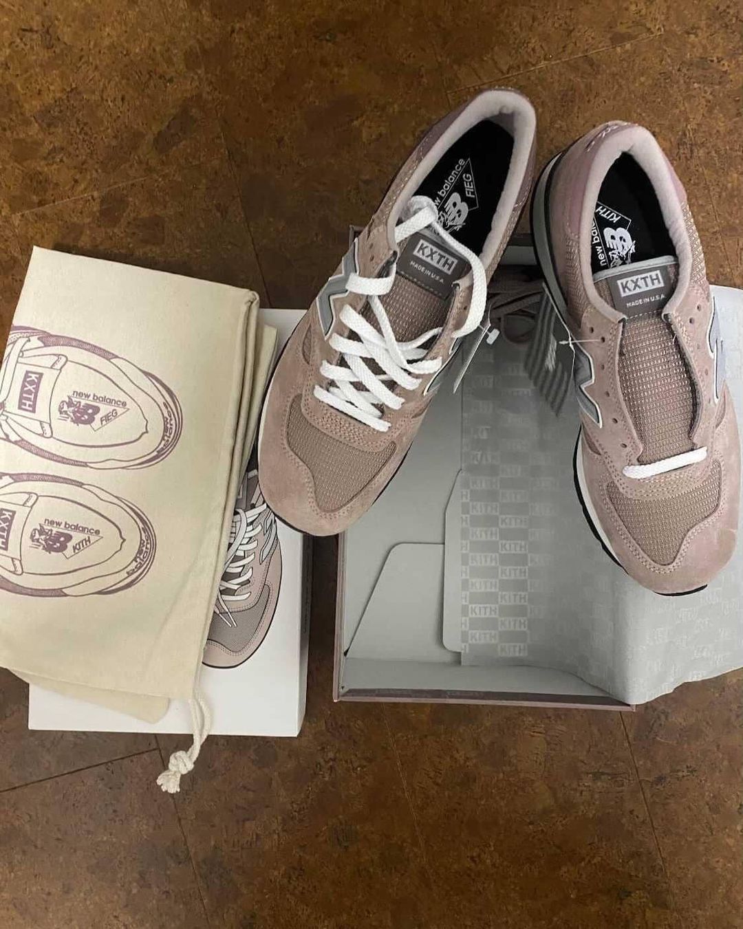 Kith New Balance 990v1 Dusty Rose M990KT1 Release Date