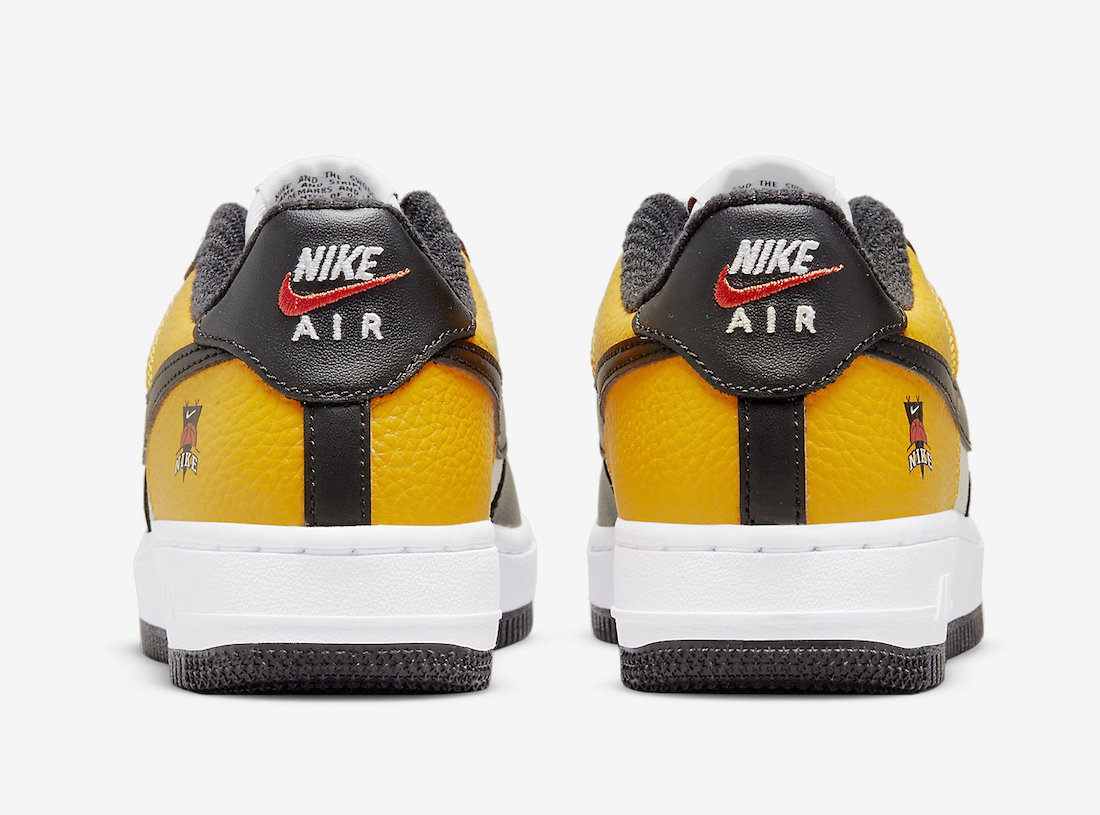 Nike Air Force 1 Low Black University Gold DQ7775-700