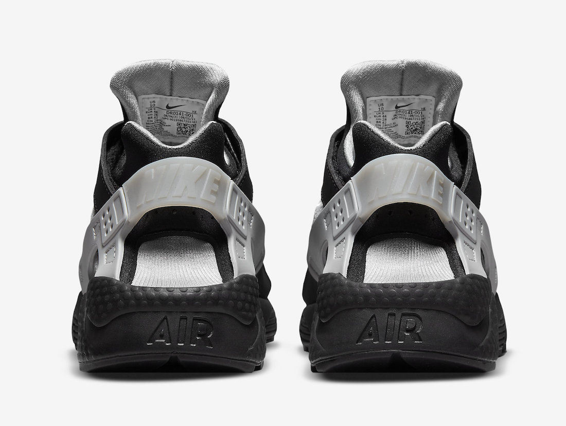 Nike Air Huarache Black Grey Green DR0141-001 Release Date