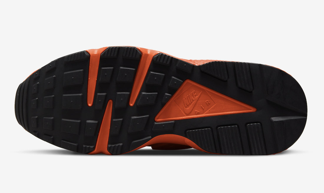 Nike Air Huarache Orange Black DQ8589-800 Release Date