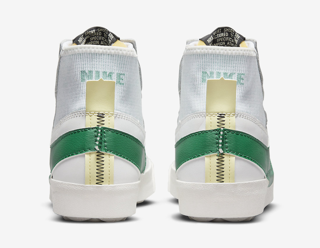 Nike Blazer Mid 77 Jumbo White Green DR8595 100 Release Date 5