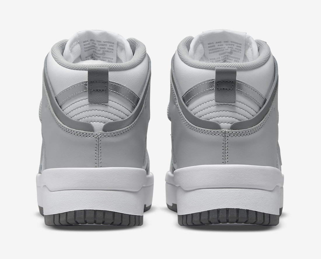 Nike Dunk High Up Grey White DH3718-106 Release Date