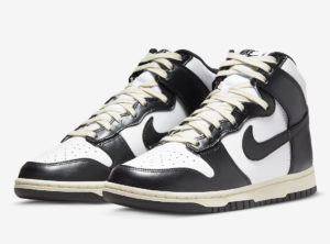 Nike Dunk High Vintage Black WMNS DQ8581-100 Release Date - SBD