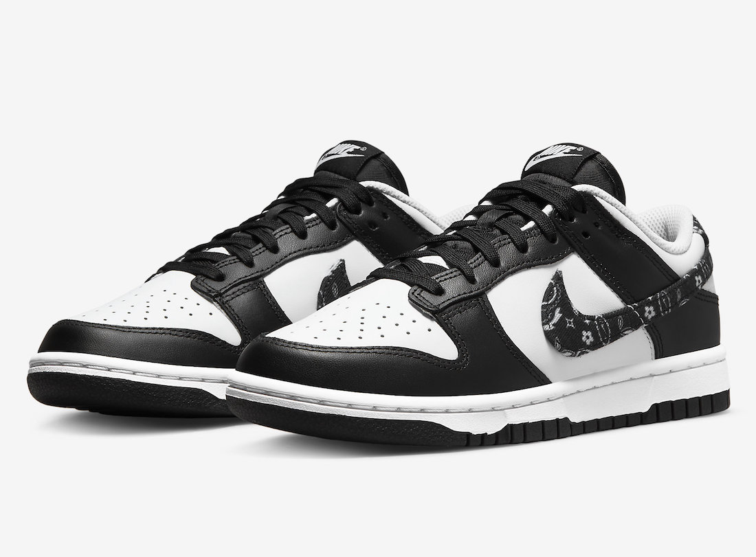 Nike Dunk Low Black Paisley DH4401 100 Release Date Price 4