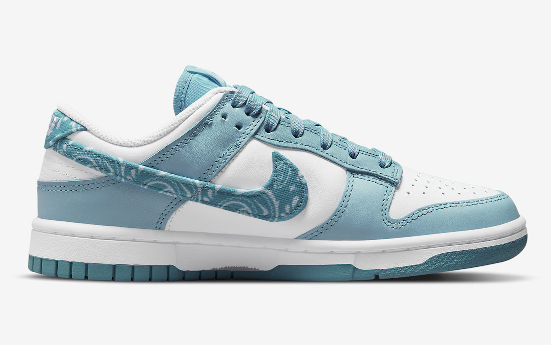 Nike Dunk Low Blue Paisley DH4401 101 Release Date Price 2