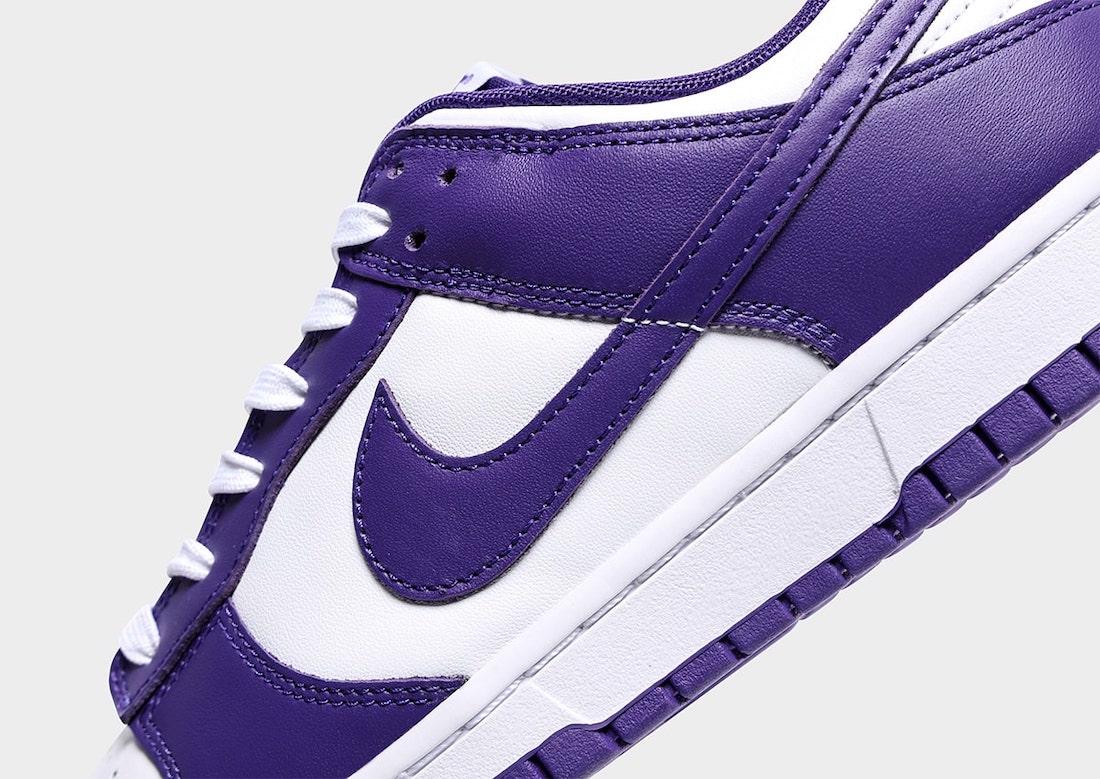 Nike Dunk Low Court Purple White DD1391-104 Release Date