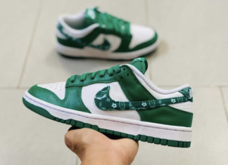Nike Dunk Low Green Paisley Release Date 324x235
