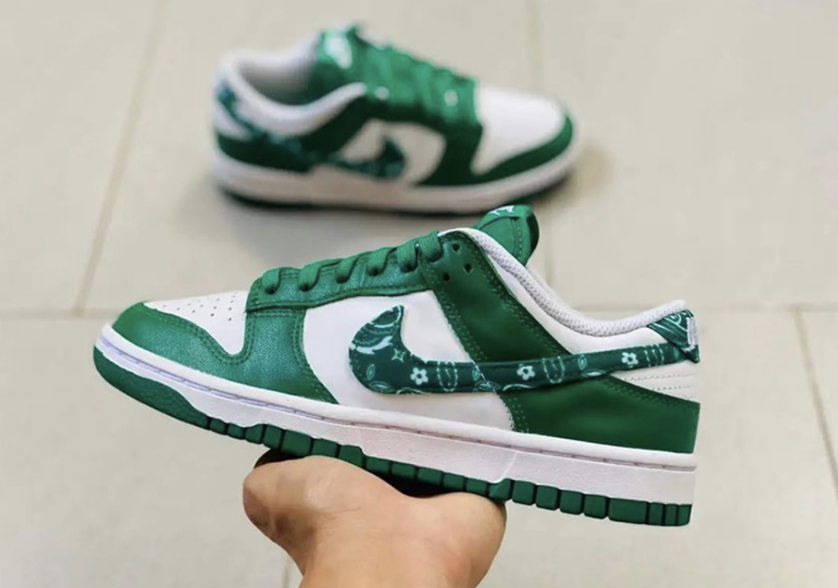 Nike Dunk Low Green Paisley Release Date