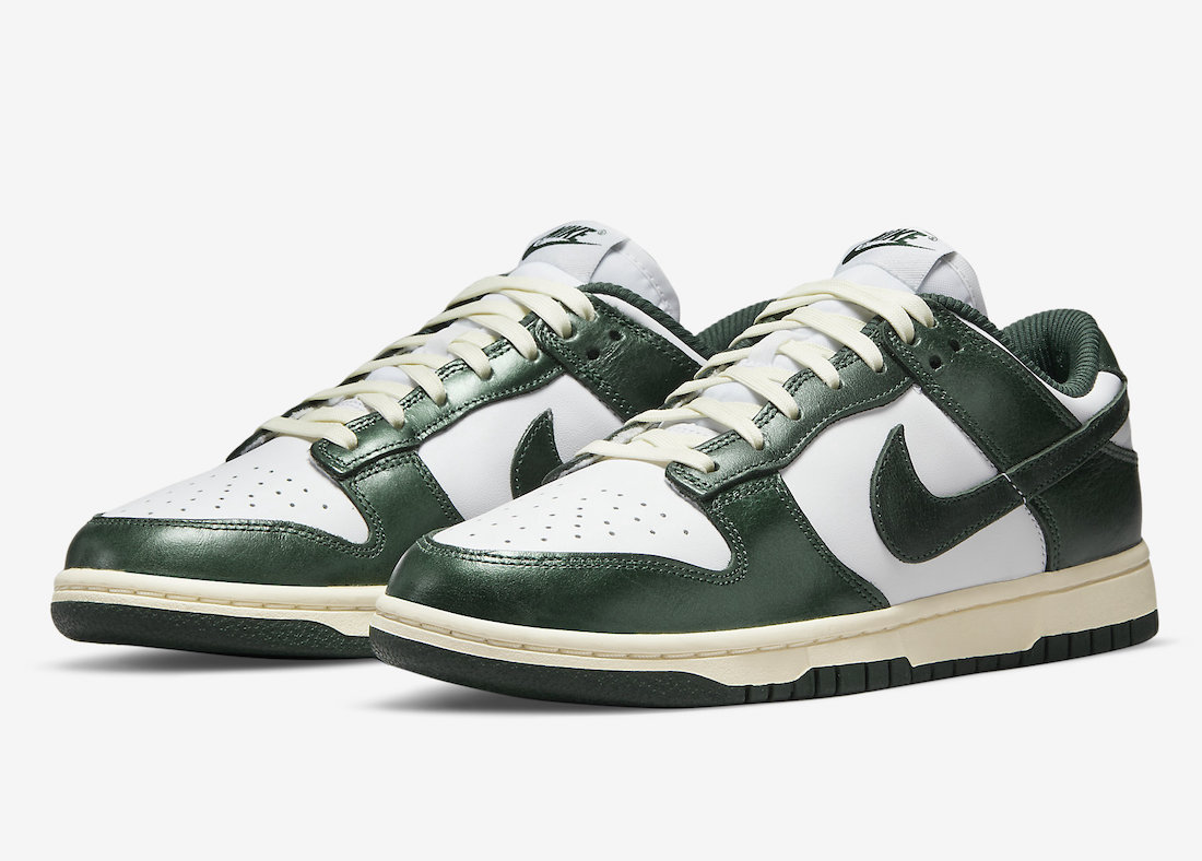 Nike Dunk Low Vintage Green WMNS DQ8580-100 Release Date - SBD