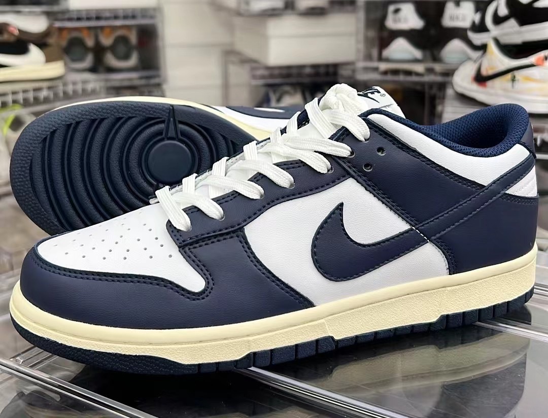 Nike Dunk Low Vintage Navy DD1503-115 Release Date