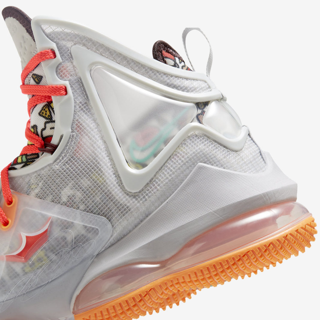 Nike LeBron 19 Fast Food DC9341-001 Release Date - SBD