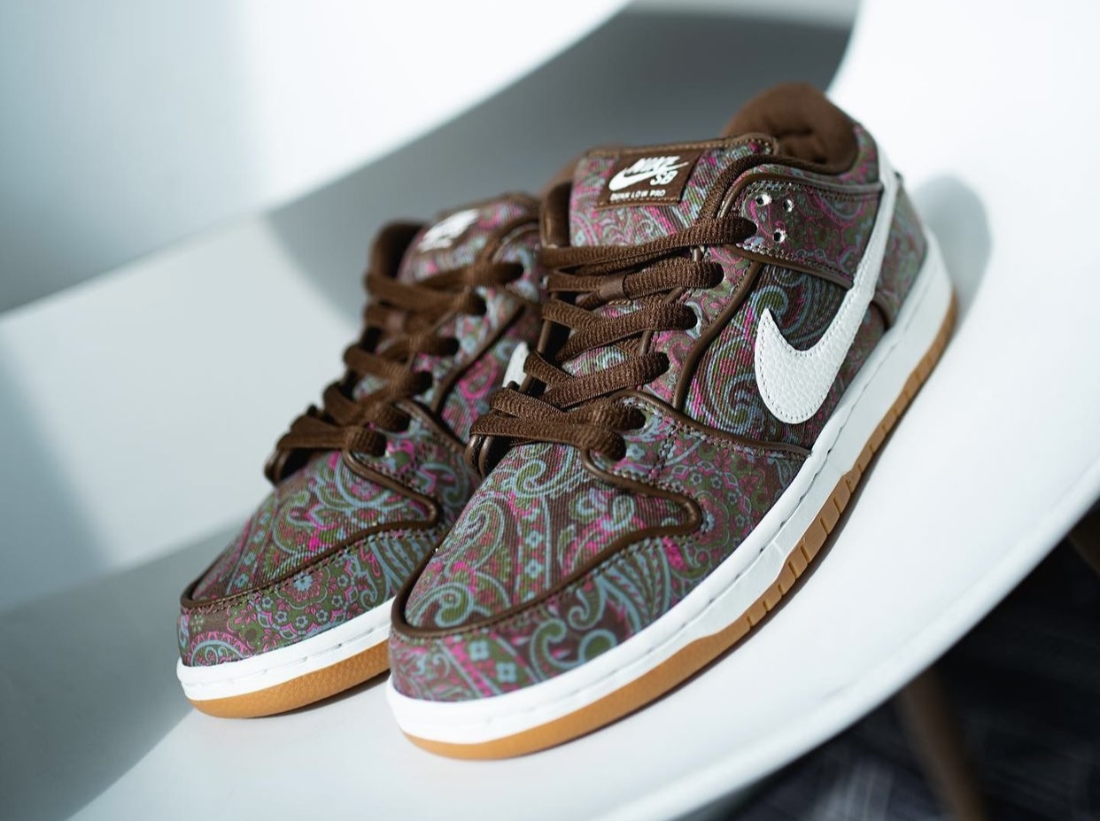 Nike SB Dunk Low Paisley DH7534-200 Release Date