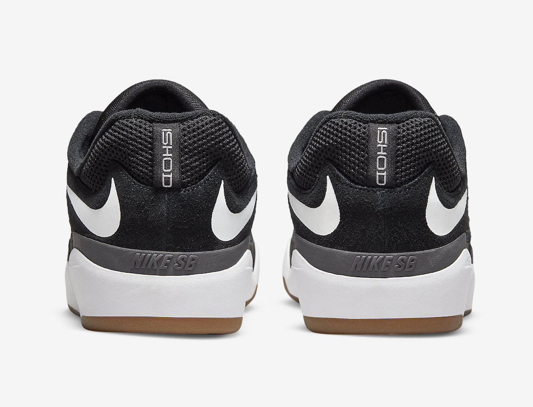 Nike SB Ishod Black White Gum DC7232-001 Release Date