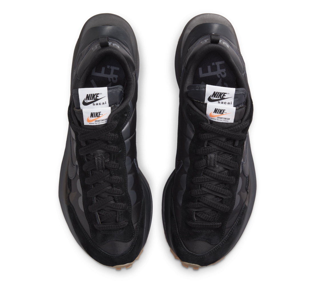 Sacai Nike VaporWaffle Off Noir Black Gum DD1875-001 Release Date