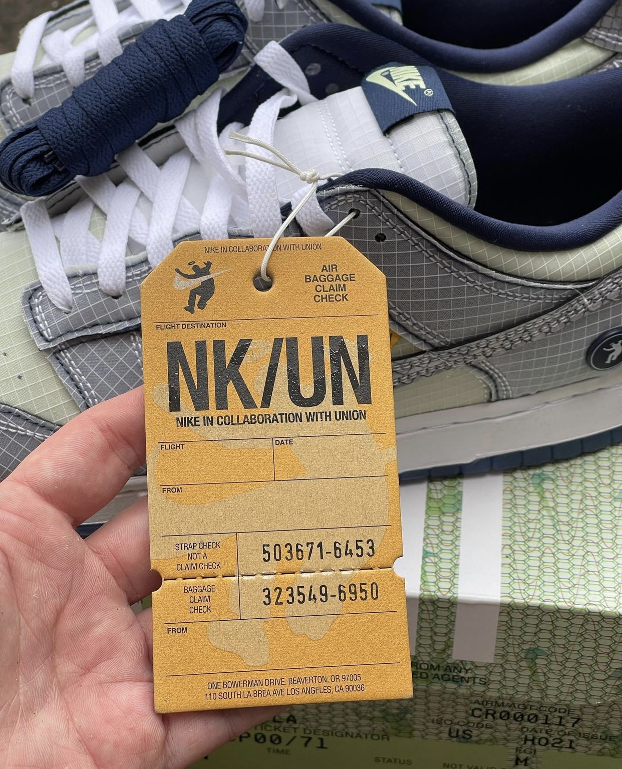 Union Nike Dunk Low Midnight Navy Marine Minuit DJ9649-401 Data di rilascio