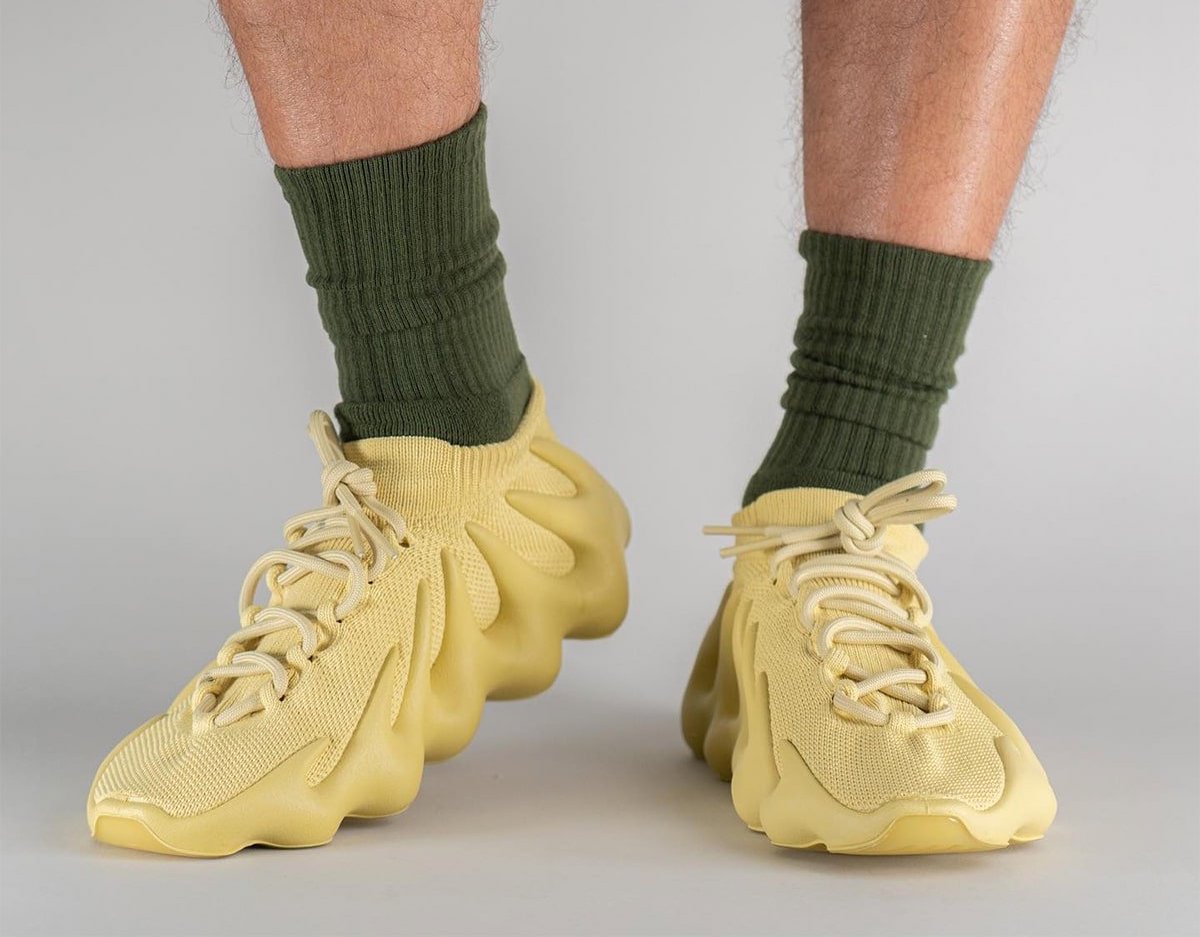 adidas Yeezy 450 Sulfur Release Date On-Feet