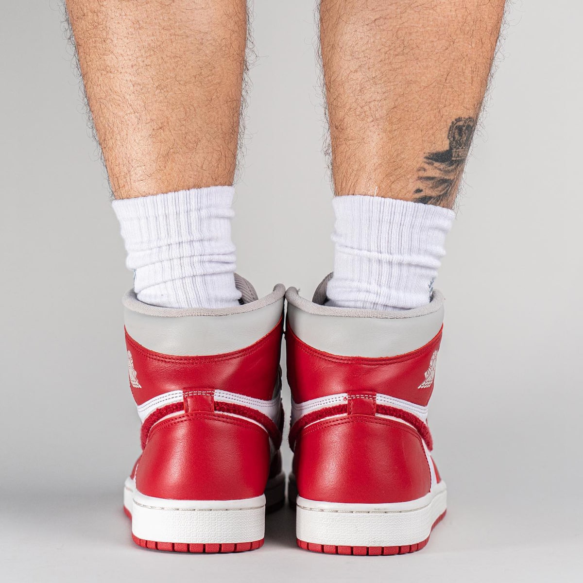 Air Jordan 1 Chenille Varsity Red DJ4891-061 Release Date On-Feet