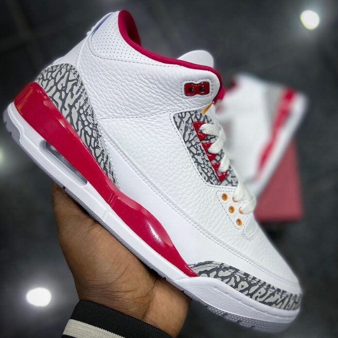 Air Jordan 3 Cardinal Red Ct8532 126 Release Date Sbd 6857