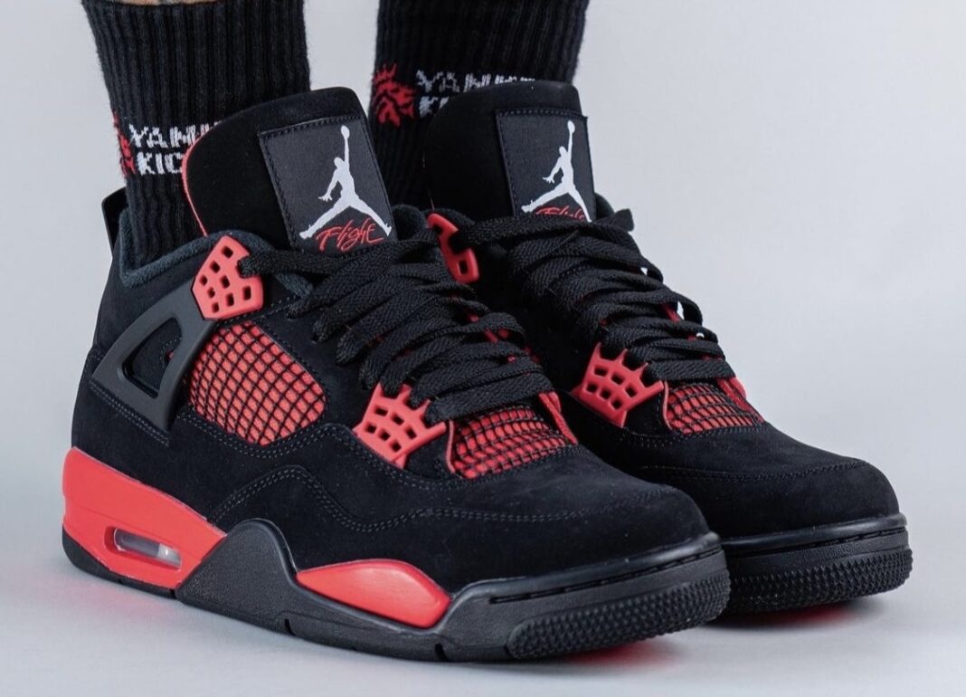 Air Jordan 4 Red Thunder Crimson CT8527-016 Release Date - SBD