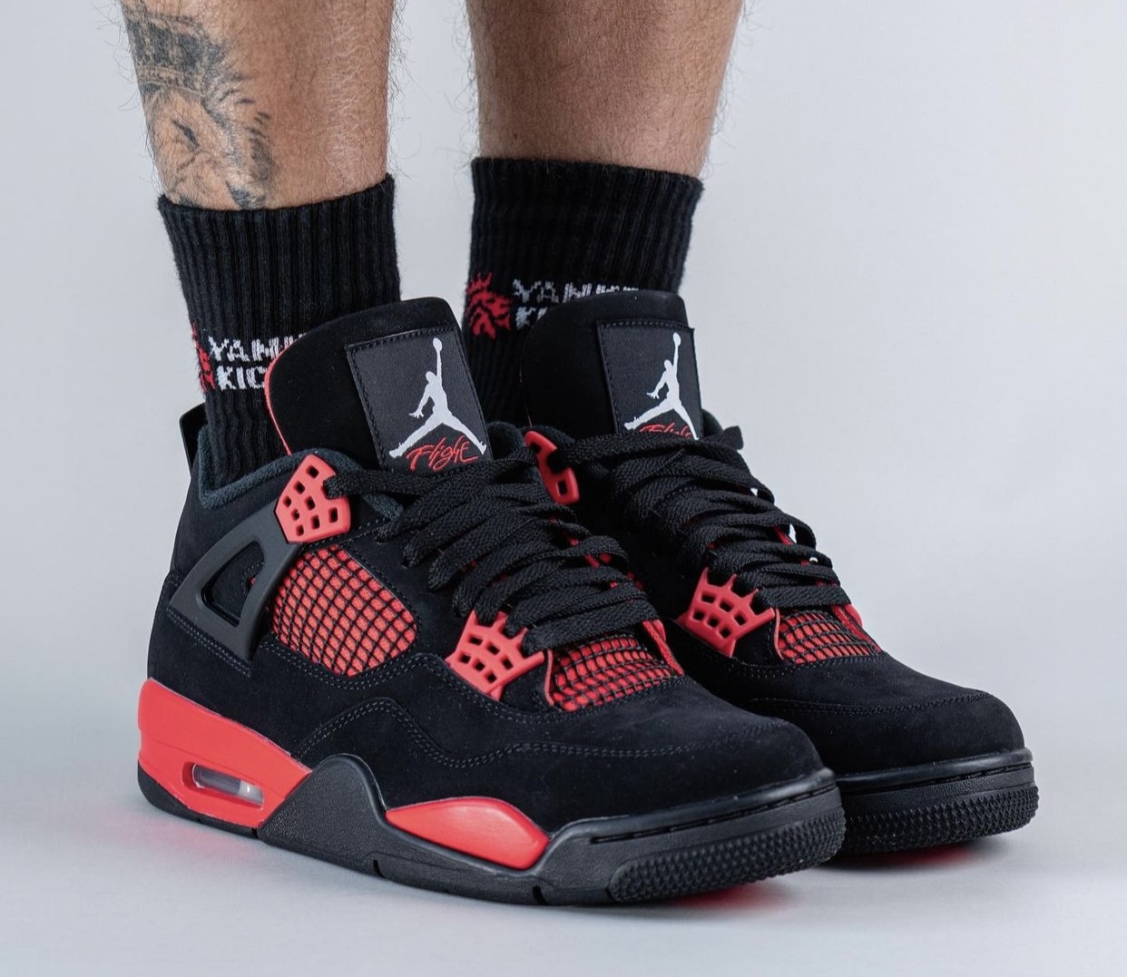 Air Jordan 4 Red Thunder Crimson CT8527 